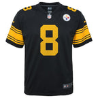 Kenny Pickett Pittsburgh Steelers Nike Youth Game Jersey - Black/White