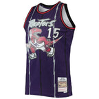 Vince Carter Toronto Raptors 1998/99 Hardwood Classics NBA 75th Anniversary Diamond Swingman Jersey - Purple