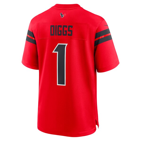 Stefon Diggs Houston Texans Nike Alternate Game Jersey -  Red/Navy