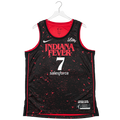 Adult Indiana Fever #7 Aliyah Boston Stranger Things Rebel Swingman Jersey - Rebel Edition - Black