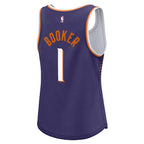 Devin Booker Phoenix Suns  Women's Fast Break Player Jersey - Icon Edition - Purple