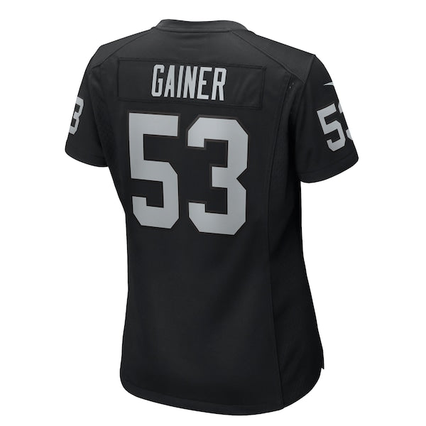 Amari Gainer Las Vegas Raiders Nike Women's  Game Jersey -  Black