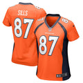 David Sills Denver Broncos Nike Women's Team Game Jersey -  Orange