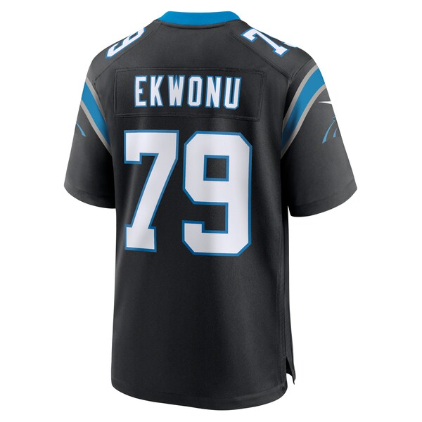 Ikem Ekwonu Carolina Panthers Nike Game Jersey - Black