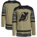 New Jersey Devils adidas Military Appreciation Team Authentic Practice Jersey - Camo