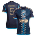 Jakob Glesnes Philadelphia Union adidas 2024 The XV Kit Authentic Player Jersey – Navy