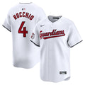 Brayan Rocchio Cleveland Guardians Nike Home Limited Player Jersey - White