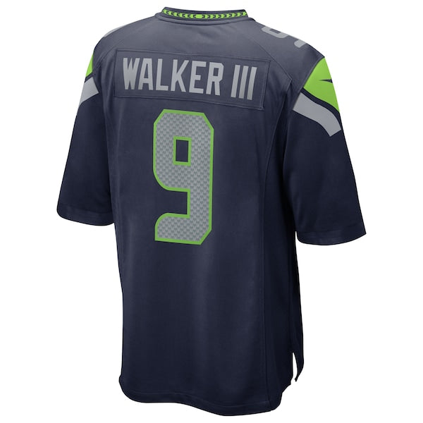 Kenneth Walker III Seattle Seahawks Nike 50th Season Game Jersey - College Navy/Royal/White