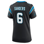 Miles Sanders Carolina Panthers Nike Women's Team Game Jersey - Black/Blue