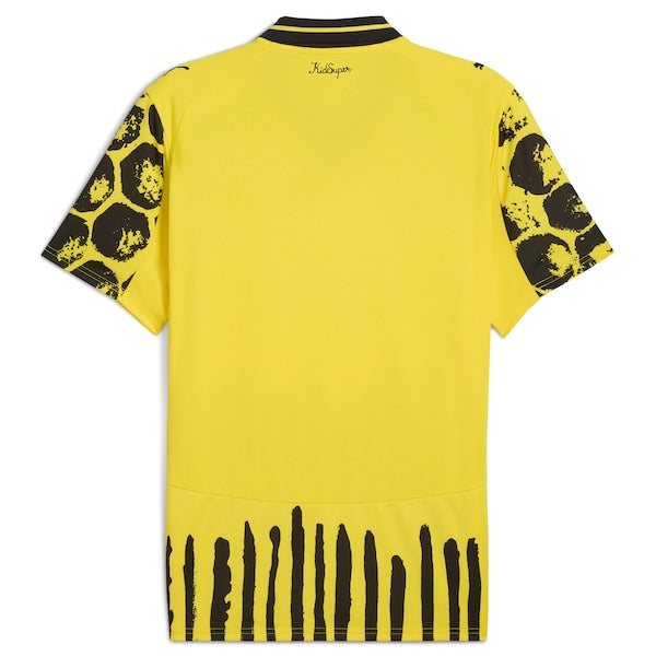 Borussia Dortmund Puma x KidSuper 2025 FIFA Club World Cup Replica Jersey - Yellow/Pink