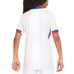 France National Team Nike Youth 2024 Away Replica Blank Jersey - White