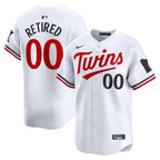 Minnesota Twins Nike Home Limited Pick-A-Player Retired Roster Jersey - White