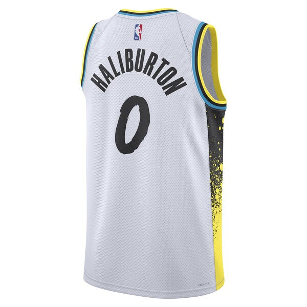 Tyrese Haliburton Indiana Pacers Nike Unisex 2024/25 Swingman Player Jersey - City Edition - White