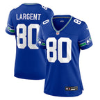 Steve Largent Seattle Seahawks Nike Women's Throwback Retired Player Game Jersey - Royal/Navy