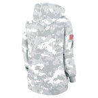 Tennessee Titans Nike Women's 2024 Salute To Service Club Fleece Pullover Hoodie - Arctic Camo