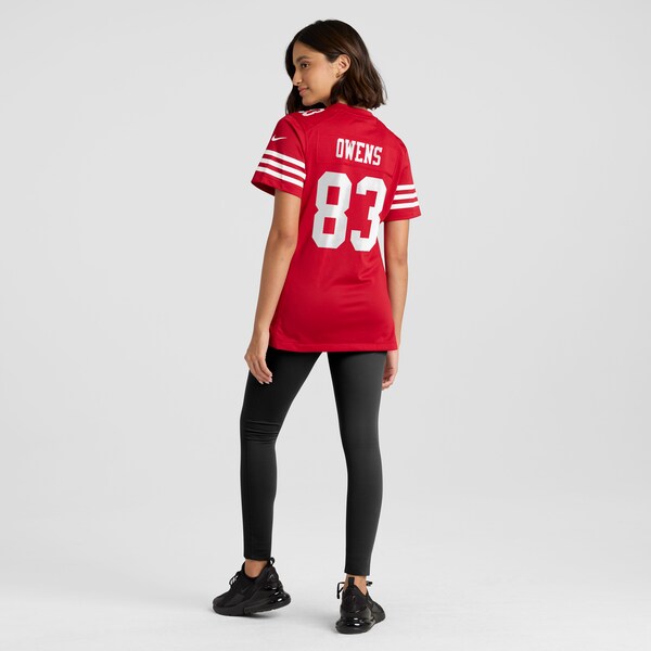 Terique Owens San Francisco 49ers Nike Women's Team Game Jersey -  Scarlet