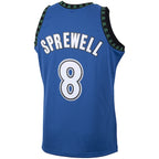 Latrell Sprewell Minnesota Timberwolves 2001/02 Hardwood Classics Swingman Jersey - Blue