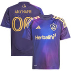 LA Galaxy adidas Youth 2025 RIZON Replica Custom Jersey - Navy