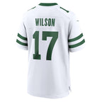 Garrett Wilson New York Jets Nike Legacy Player Game Jersey - White/Green