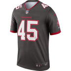 Devin White Tampa Bay Buccaneers Nike Alternate Legend Jersey - Pewter/Red