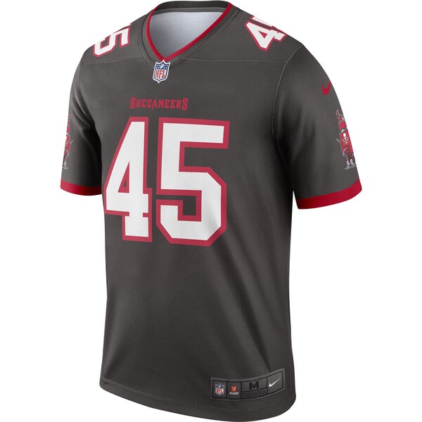 Devin White Tampa Bay Buccaneers Nike Alternate Legend Jersey - Pewter/Red