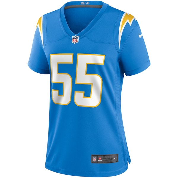 Junior Seau Los Angeles Chargers Nike Women's Game Retired Player Jersey - Powder Blue/Royal