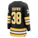 Patrick Brown Boston Bruins  Women's Home Breakaway Player Jersey - Black