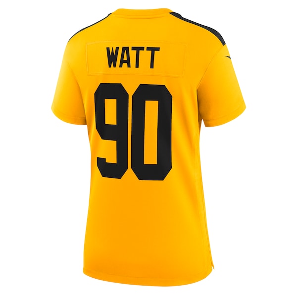 T.J. Watt Pittsburgh Steelers Nike Women's Alternate 1933 Throwback Game Jersey - Gold/Black