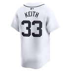 Colt Keith Detroit Tigers Nike Home Limited Player Jersey - White
