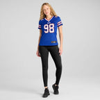 T.J. Sanders Buffalo Bills Nike Women's Team Game Jersey -  Royal