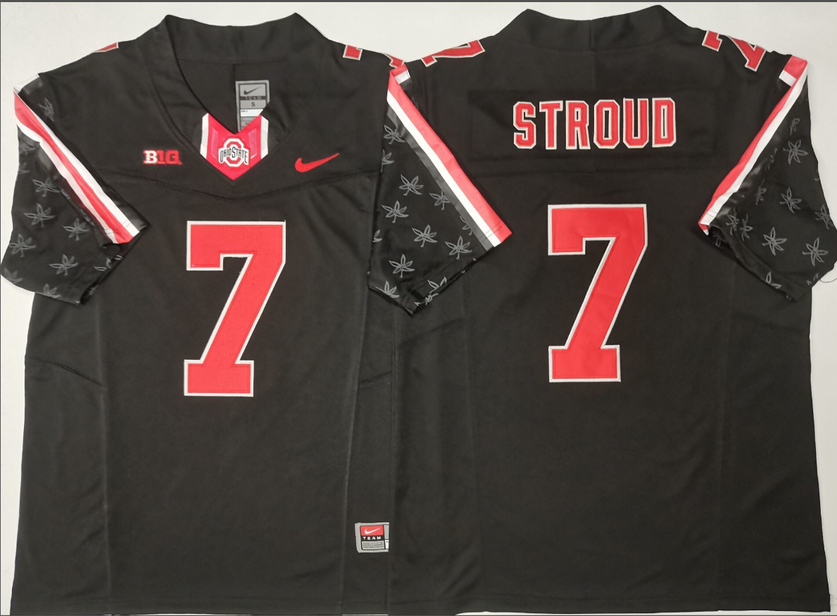 C.J. Stroud   NCAA Ohio State Buckeyes Nike Vapor Limited Jersey