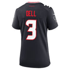 Tank Dell Houston Texans Nike Women's Team Game Jersey -  Navy