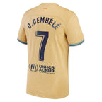 Ousmane Dembele Barcelona Nike 2022/23 Away Replica Player Jersey - Gold
