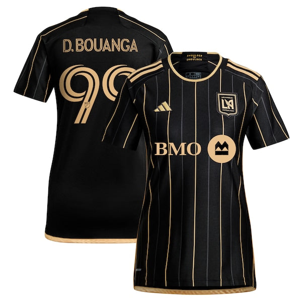 Denis Bouanga LAFC adidas Women's 2024 Primary Replica Player Jersey - Black