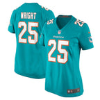 Jaylen Wright Miami Dolphins Nike Women's  Game Jersey -  Aqua