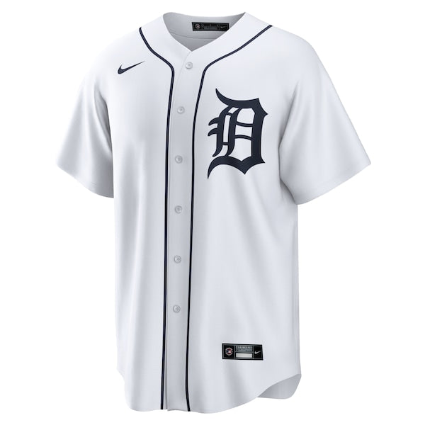 Javier Baez Detroit Tigers Nike Home Replica Player Jersey - White