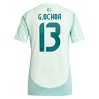 Guillermo Ochoa Mexico National Team adidas Women's 2024 Away Replica Player Jersey - Green/Burgundy