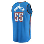 Isaiah Hartenstein Oklahoma City Thunder  Youth Fast Break Replica Player Jersey - Icon Edition - Blue