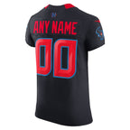 Houston Texans Nike Alternate Vapor F.U.S.E. Elite Custom Jersey -  Navy