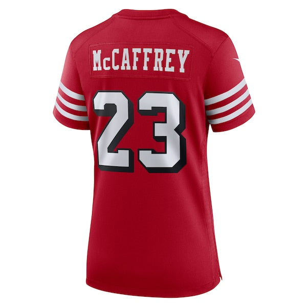 Christian McCaffrey San Francisco 49ers Nike Women's Player Jersey - Scarlet