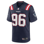 Eric Johnson II New England Patriots Nike  Game Jersey -  Navy