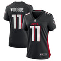 Logan Woodside Atlanta Falcons Nike Women's Team Game Jersey -  Black