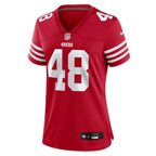 Tatum Bethune San Francisco 49ers Nike Women's  Game Jersey -  Scarlet