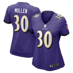 Trayvon Mullen Baltimore Ravens Nike Women's  Game Jersey -  Purple