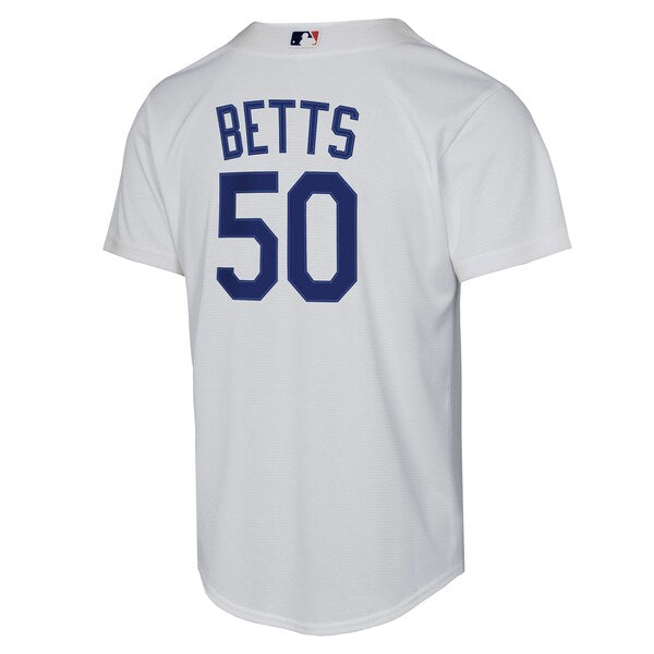 Mookie Betts Los Angeles Dodgers Nike Youth Home Replica Player Jersey - White