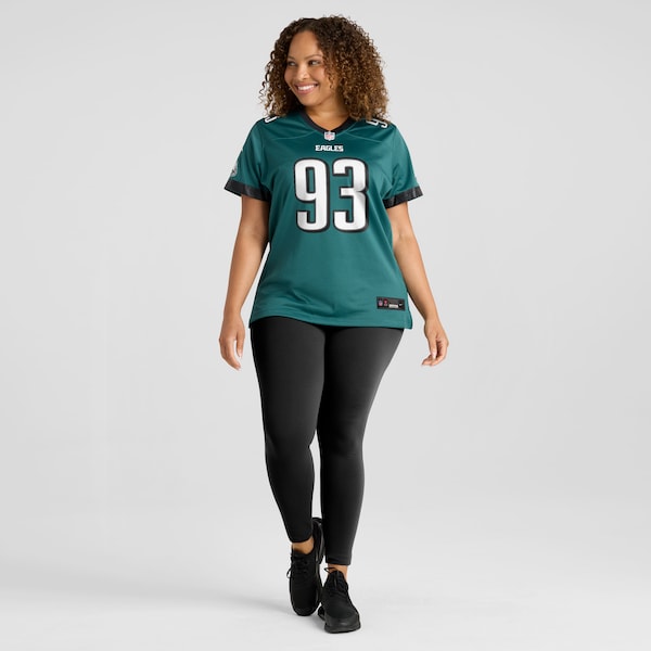 Milton Williams Philadelphia Eagles Nike Women's Team Game Jersey - Midnight Green