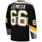 Mario Lemieux Pittsburgh Penguins 1996-97 Power Play Jersey - Black
