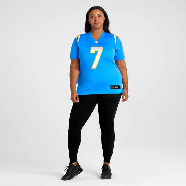 Kristian Fulton Los Angeles Chargers Nike Women's  Game Jersey -  Powder Blue