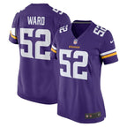 Jihad Ward Minnesota Vikings Nike Women's Team Game Jersey -  Purple