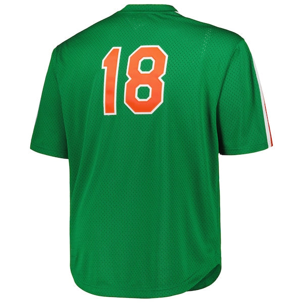 Darryl Strawberry New York Mets 1988 Cooperstown Collection Mesh Pullover Jersey - Green